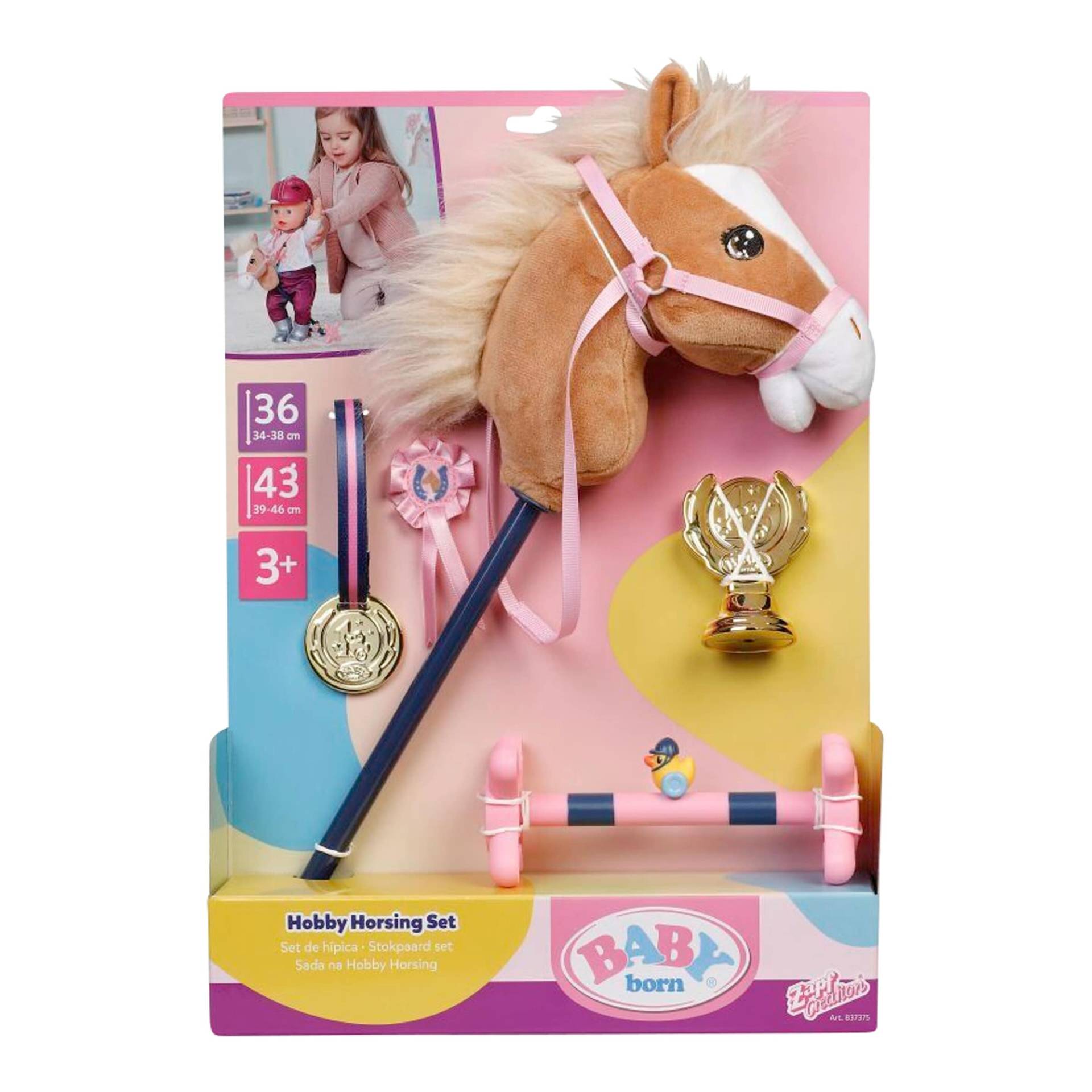 Zapf Creation Baby Born Puppen Hobby Horsing Set 43 cm Zapf Creation Baby Born Puppen Hobby Horsing Set 43 cm von Zapf Creation