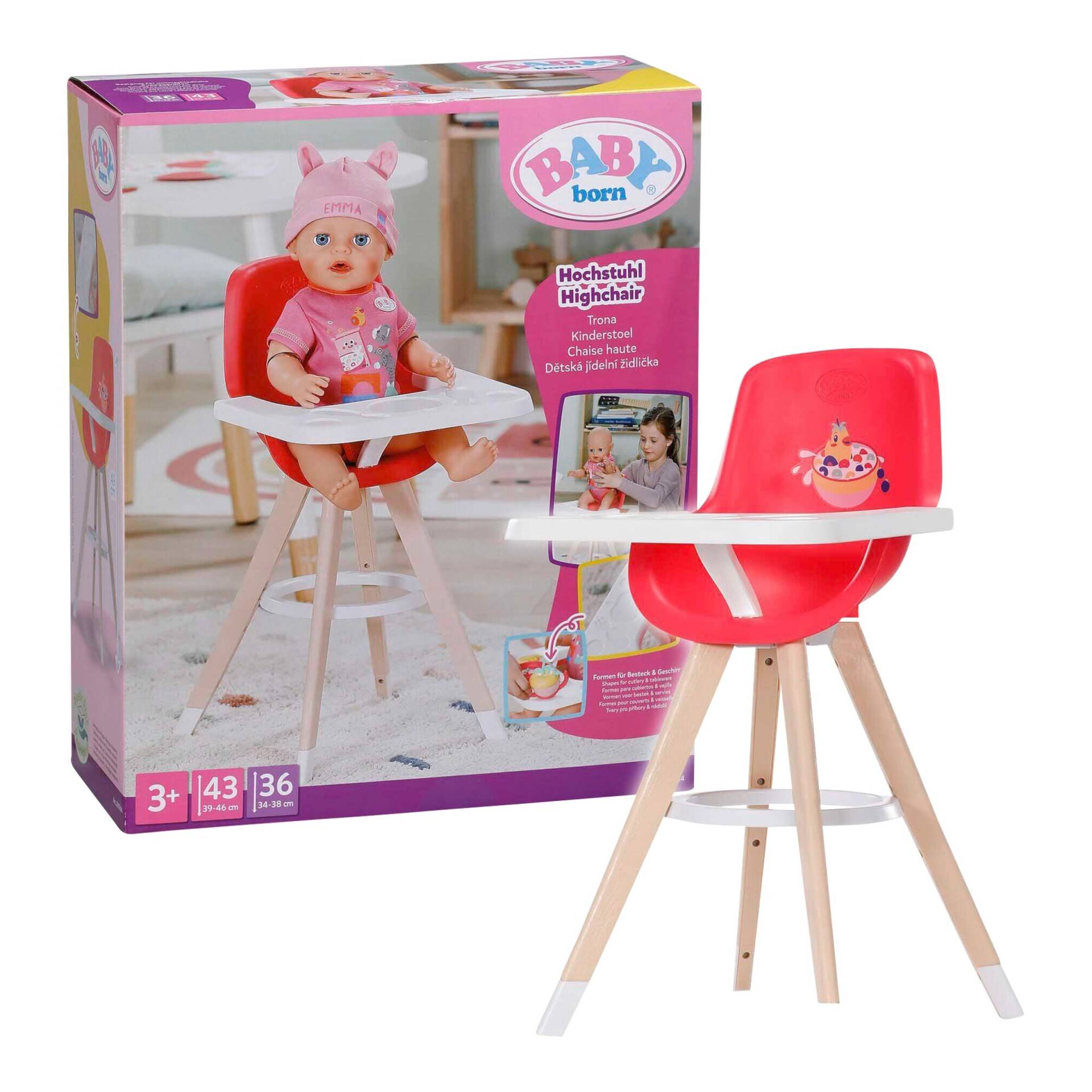 Zapf Creation Baby Born Puppen Hochstuhl Zapf Creation Baby Born Puppen Hochstuhl von Zapf Creation