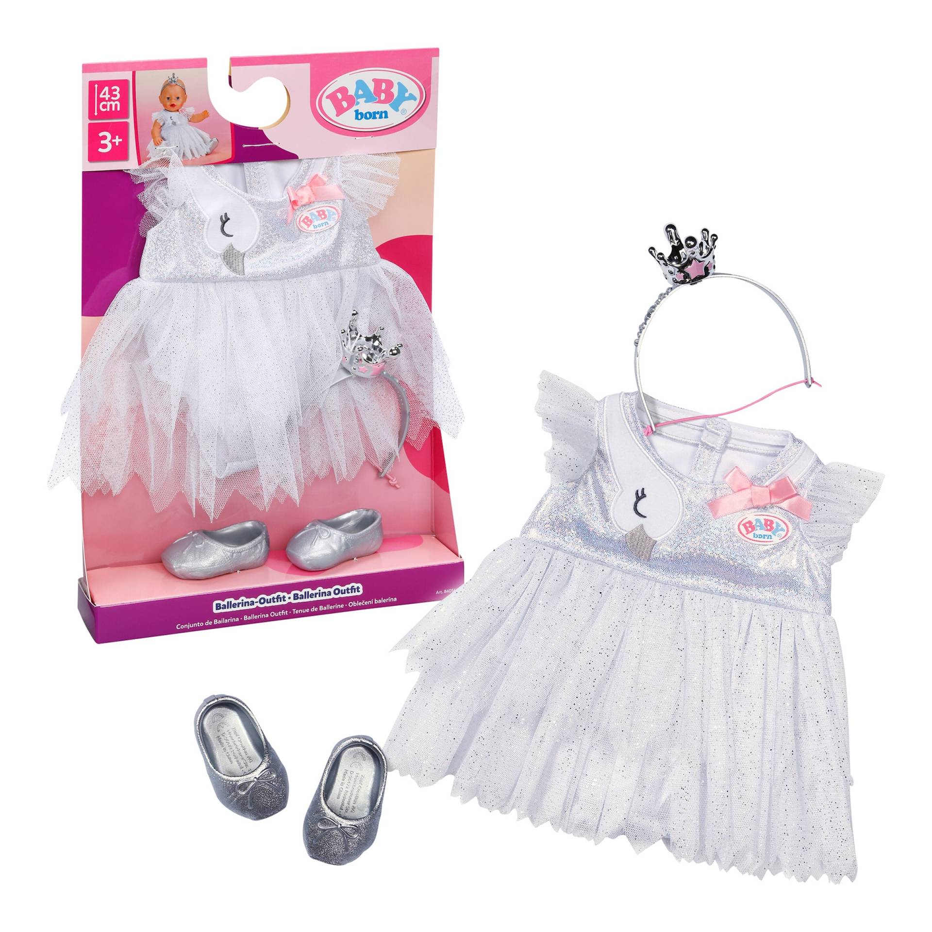 Zapf Creation Baby Born Puppen Outfit Ballerina 43cm Zapf Creation Baby Born Puppen Outfit Ballerina 43cm von Zapf Creation