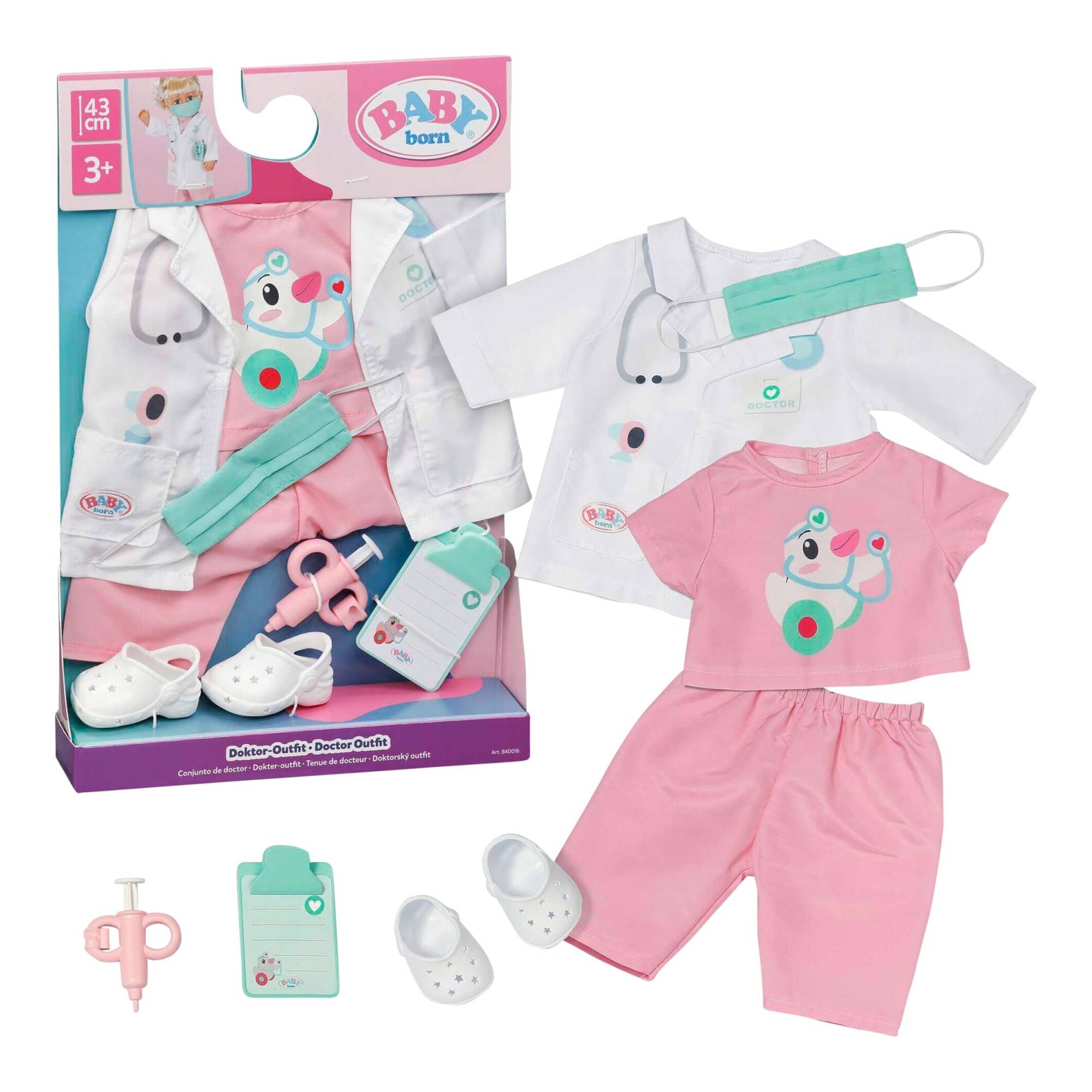 Zapf Creation Baby Born Puppen Outfit Doktor 43cm Zapf Creation Baby Born Puppen Outfit Doktor 43cm von Zapf Creation