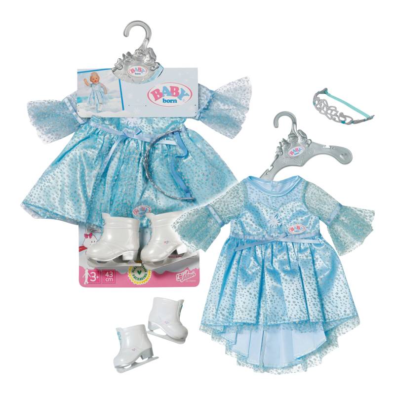 Zapf Creation Baby Born Puppen Outfit Eisprinzessin Set 43cm von Zapf Creation