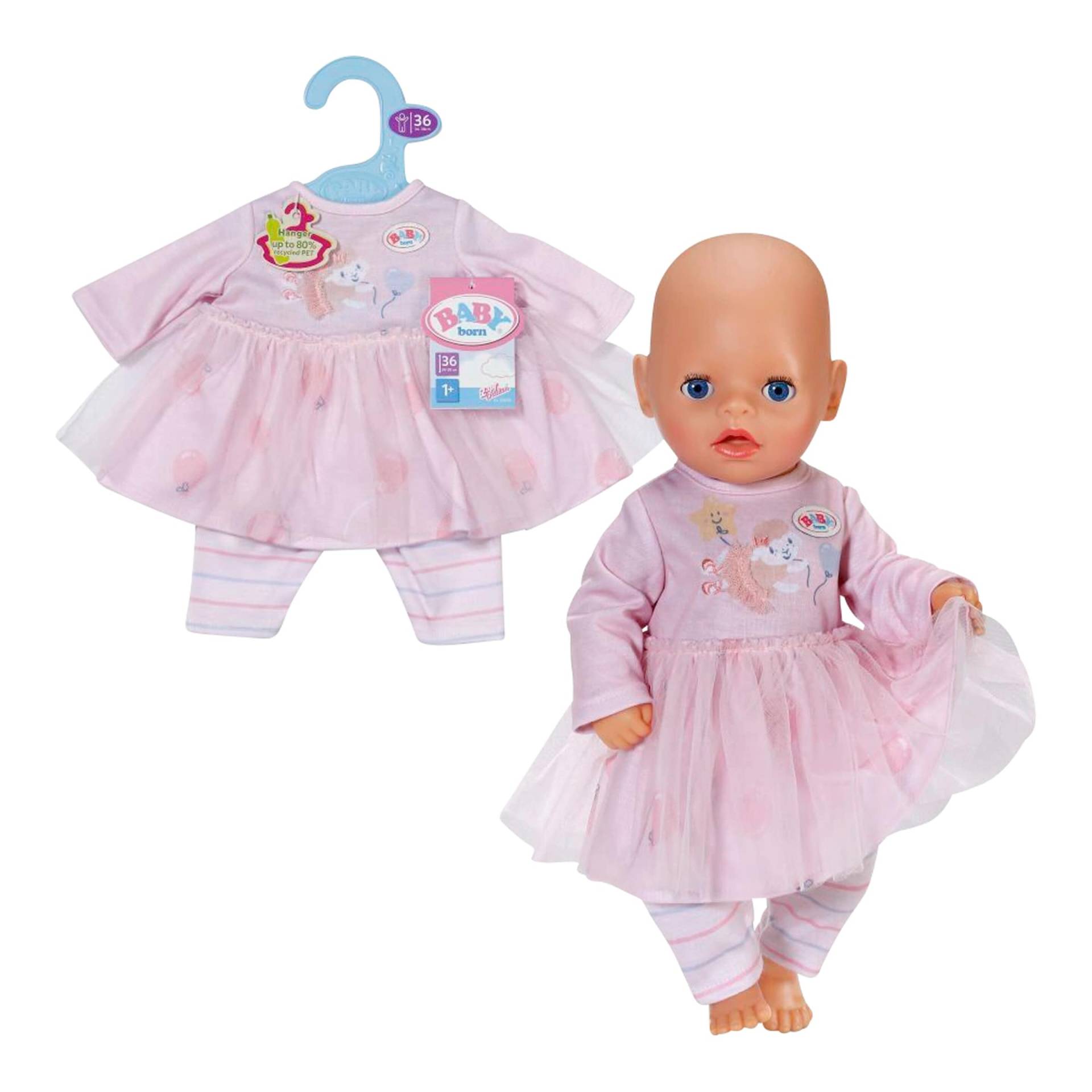 Zapf Creation Baby Born Puppen Outfit Kleid rosé 43 cm Zapf Creation Baby Born Puppen Outfit Kleid rosé 43 cm von Zapf Creation