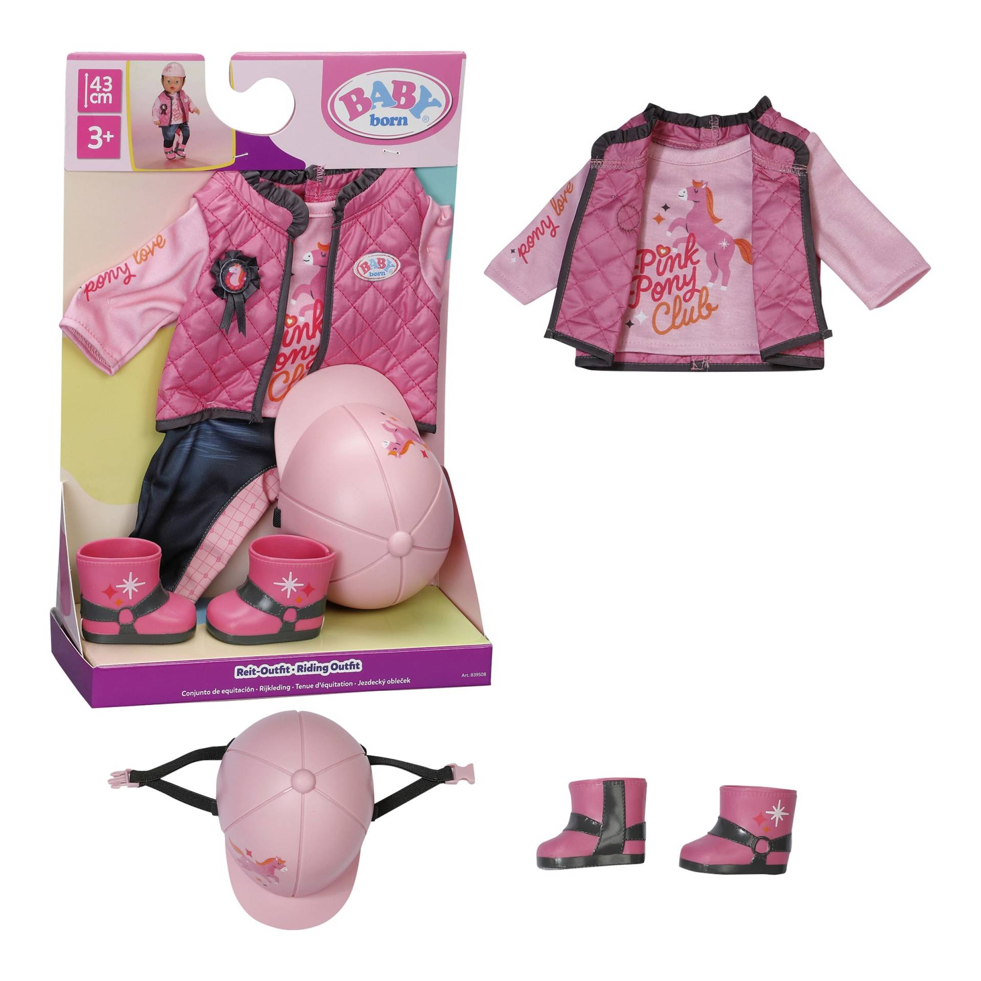 Zapf Creation Baby Born Puppen Outfit Reit Outfit 43cm Zapf Creation Baby Born Puppen Outfit Reit Outfit 43cm von Zapf Creation