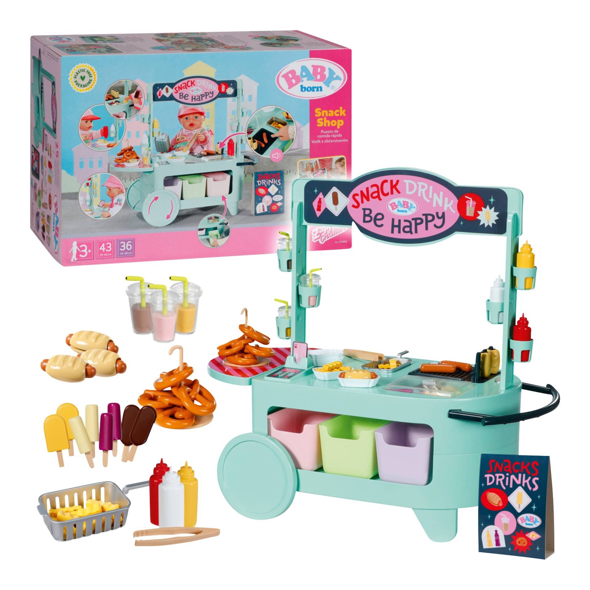 Zapf Creation Baby Born Puppen Snack Shop von Zapf Creation