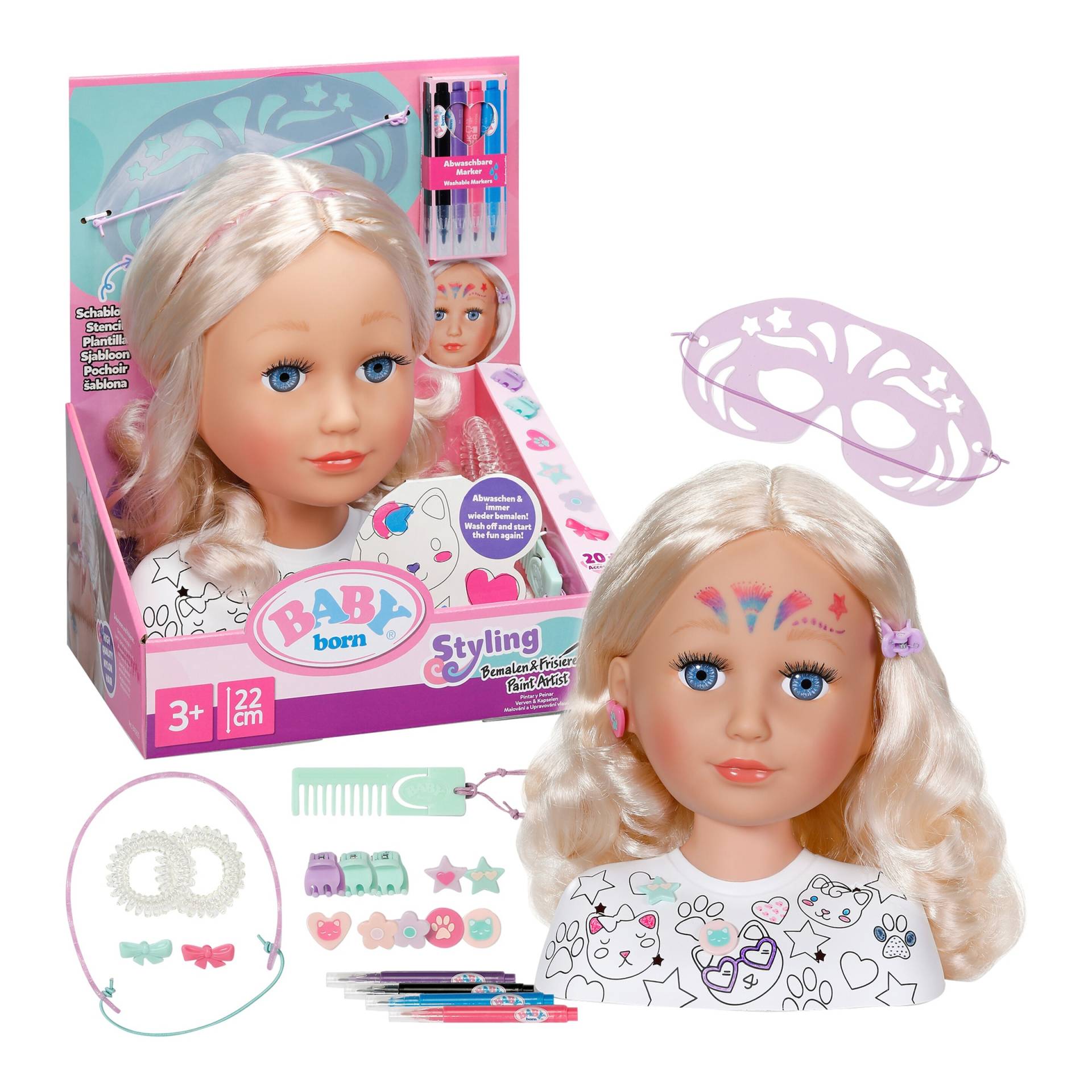 Zapf Creation Baby Born Stylingkopf Kreativ Zapf Creation Baby Born Stylingkopf Kreativ von Zapf Creation