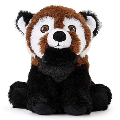 Zappi Co 100% recycelte Plüsch-Plüschtiere - Weiche und kuschelige Stofftiere, perfekte Begleiter für Kinder und Neugeborene (13-15cm) (Roter Panda) von Zappi Co