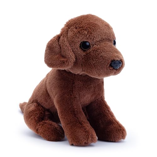 Zappi Co Coco der Schokoladen Labrador Plüschhund (15cm) - Choco-Lab Freund - Weich, Kuschelig, Recycelt - Perfekter Welpen-Kuschelfreund von Zappi Co