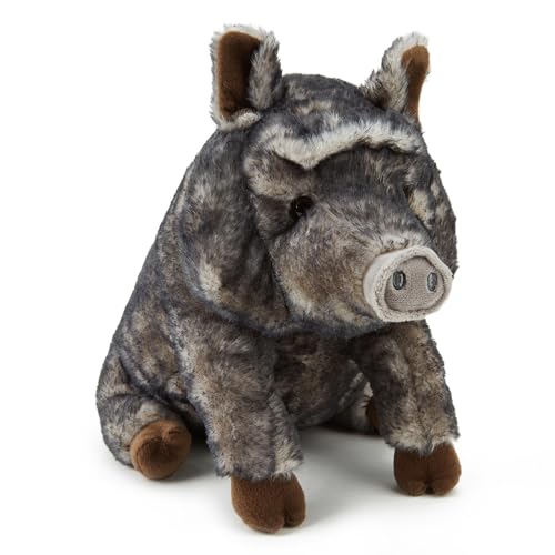 Zappi Co Hängebauchschwein Plüschtier (30 cm Länge) - Pummeliges und kuscheliges Bauernhoftier, beliebt bei Kindern von Zappi Co