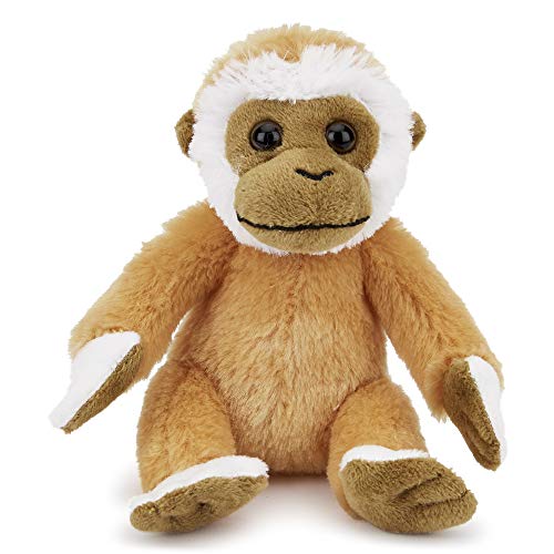 Zappi Co Kinder Kuschelweiches Plüschtier - Perfekte kuschelige Spielgefährten für Kinder Geburtstage und besondere Anlässe(12-15cm) (Gibbon) von Zappi Co