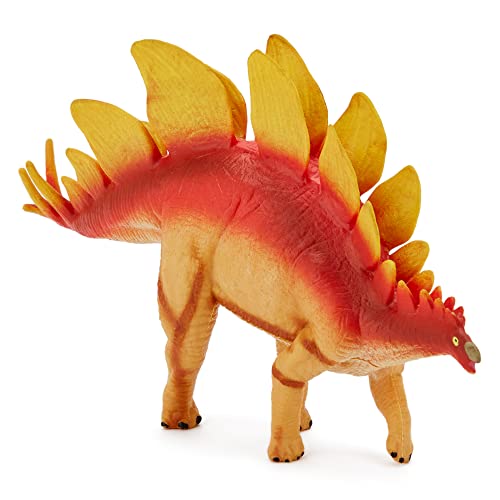 Zappi Co Kinder Stegosaurus Dinosaurier Figur Spielzeug (20cm Länge) Realistische Detaillierte Dino Sammlung Action Figuren von Zappi Co