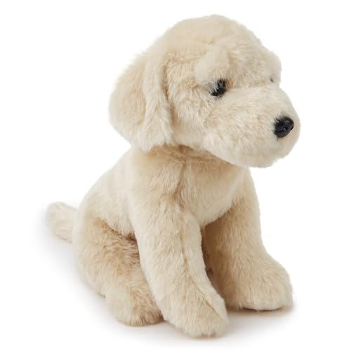 Zappi Co Labrador Plüschhund (25 cm) - Freundlicher, Kuscheliger Hund, Umweltfreundlich, Ideal für Junge Hundefans, 100% Recycelt von Zappi Co