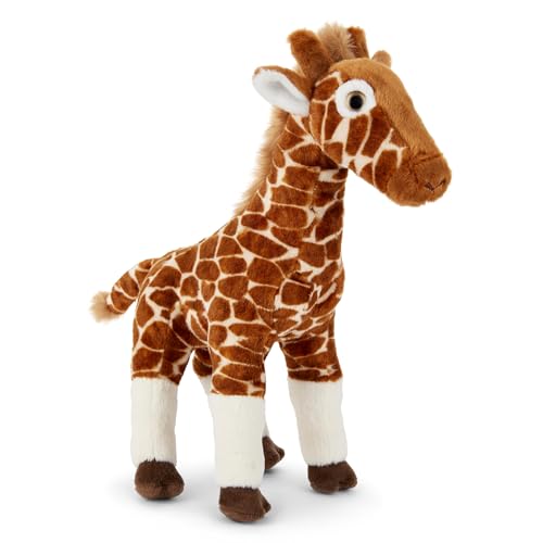 Zappi Co Langhals die Giraffe Plüschtier Langhals (37cm) Langhalsiger Kumpel - Weich, Kuschelig, 100% Recycelt - Großer Savannenfreund von Zappi Co