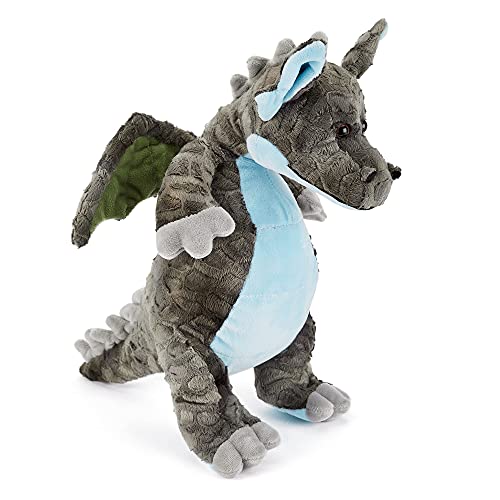 Zappi Co Plüsch Kinder Gefülltes Weiches Kuscheltier - Teil der Safari Animals Collection, Perfekt für Kinder (33cm Höhe)(Drachen) von Zappi Co