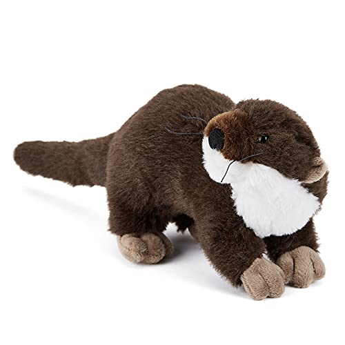 Zappi Co Plush Kinder-Plüschtier, Plüschtier, Teil der Safari-Tier-Kollektion, perfekt für Kinder (30 cm Tiefe) (Otter) von Zappi Co