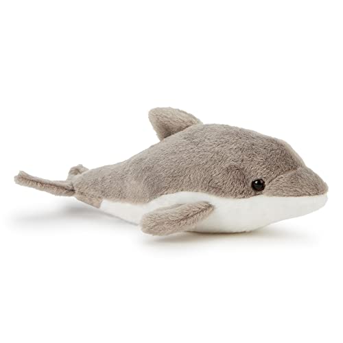 Zappi Co Weich gefülltes Kuscheltier für Kinder Delphin Plüschtier (25 cm) Safari-Tiere Kollektion Plüschteddy Neugeborenes erstes Kind von Zappi Co