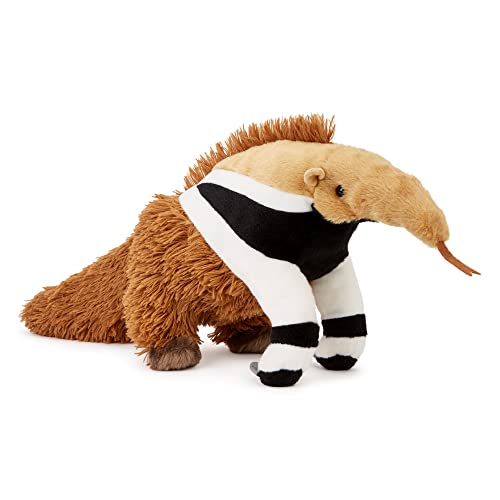 Zappi Co Weich gefülltes Kuscheltier für Kinder Giant Ant Eater Plüschtier (68cm Legth) Safari-Tiere Kollektion Plüschteddy Neugeborenes erstes Kind von Zappi Co