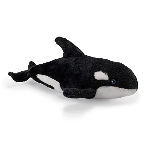 Zappi Co Weich gefülltes Kuscheltier für Kinder Orca Whate Plüschtier 20-22CM Safari-Tiere Kollektion Plüschteddy Neugeborenes erstes Kind von Zappi Co