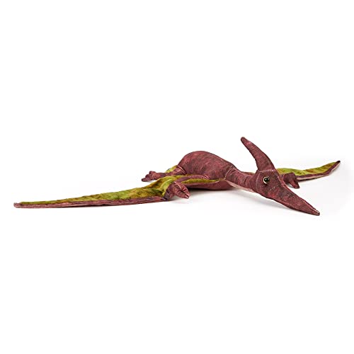 Zappi Co Weich gefülltes Kuscheltier für Kinder Pterodaktylus Plüschtier (88cm Wingspan) Safari-Tiere Kollektion Plüschteddy Neugeborenes erstes Kind von Zappi Co