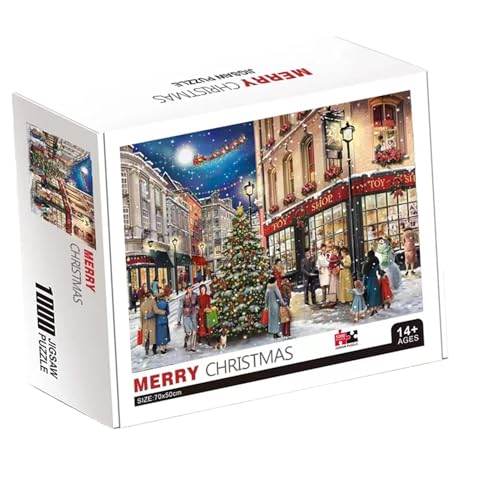 Zasdvn Adventskalender Puzzle | Cheer Jigsaw Puzzle Adventskalender, Kalender Vintage Puzzle Urlaub Adventskalender Puzzlespiel von Zasdvn