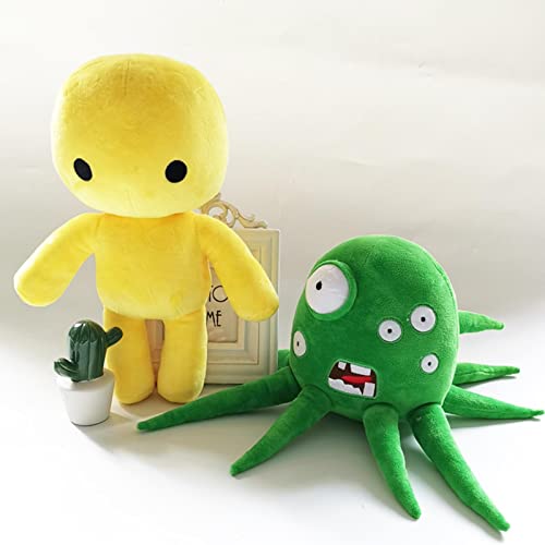 Zasdvn Gefülltes Plüschtier, Octopus Yellow Villain Doll Weiches Kissen Plüschpuppe Hochzeit Valentinstag Kindergeburtstagsgeschenk Für Erwachsene Kinder Geburtstagsgeschenke von Zasdvn