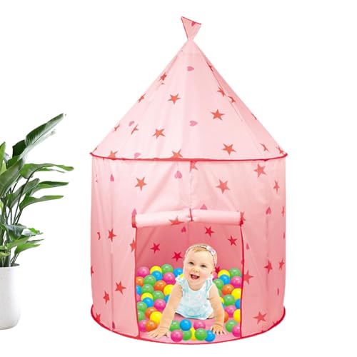 Zasdvn Sensory Tent Calm Corner – Calm Down Fort für Kinder, sensorisches Zelt mit 25 Bällen, Spaß am Spielen, satte Farben, Sternmuster, sensorisches Zelt für Indoor-Kinder zum Schlafen und Lesen von Zasdvn