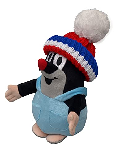 Zdeněk Miler Plüschtier Kuscheltier 20 cm Original Der Kleine Maulwurf mit Blau Mütze und Hose, Stehend Stofftier Schmusetier für Kinder Baby Jungen Mädchen Zdeněk Miler Plüschtier Kuscheltier 20 cm Original Der Kleine Maulwurf mit Blau Mütze und Hose, Stehend Stofftier Schmusetier für Kinder Baby Jungen Mädchen von Zdeněk Miler