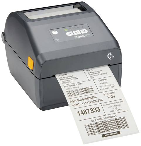 Zebra ZD421 Etiketten-Drucker Thermodirekt 203 x 203 dpi Etikettenbreite (max.): 104mm LAN, USB von Zebra