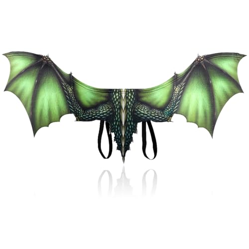 ZeiLaBang Kakadi Drachenflügel,Dragon Wings,Halloween Drachenflügel Drachen Cosplay Kostüm,Dämon Drachenflügel,Drachen Kostüm für Kinder Jungen Mädchen Halloween Party Karneval von ZeiLaBang Kakadi