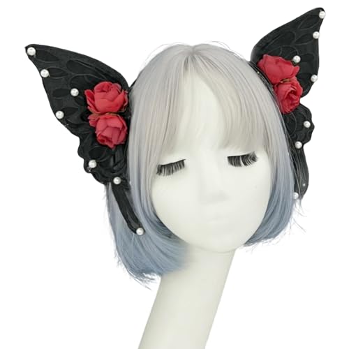 Zeiwohndc Butterfly Inspirierte Lolitas Haarband Geschmückt Mit Baroques Perlen Renaissances Prinzessin Kopfbewegung Perfekt Für Modefoto Renaissances Kostümzubehör Zeiwohndc Butterfly Inspirierte Lolitas Haarband Geschmückt Mit Baroques Perlen Renaissances Prinzessin Kopfbewegung Perfekt Für Modefoto Renaissances Kostümzubehör von Zeiwohndc