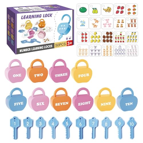 Zeiwohndc Kinder Zählen Spiel Für Vorschulkinder Fruit Animal Learning Hand Game Number Matching Toy Set Für Kinder von Zeiwohndc