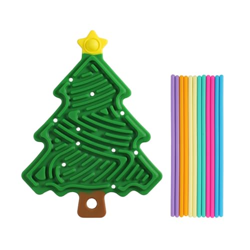 Zeiwohndc Neuheit Weihnachtsbaum Spielzeug Simulation Pad Sensorische Aktivität Board Für Kinder Hand Übung Sammeln Spielzeug von Zeiwohndc