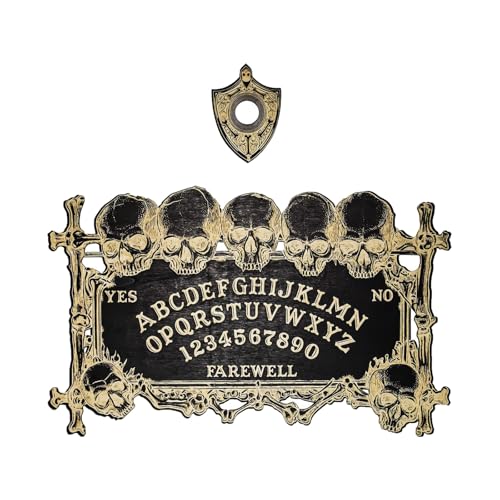 Zeiwohndc Pendelbrett Mit Planchette Wahrsagung Spirit Holz Talking Boards Spiel Für Teenager Erwachsene Geburtstagsfeier Schädel Spirit Mit Planchette Zeiwohndc Pendelbrett Mit Planchette Wahrsagung Spirit Holz Talking Boards Spiel Für Teenager Erwachsene Geburtstagsfeier Schädel Spirit Mit Planchette von Zeiwohndc