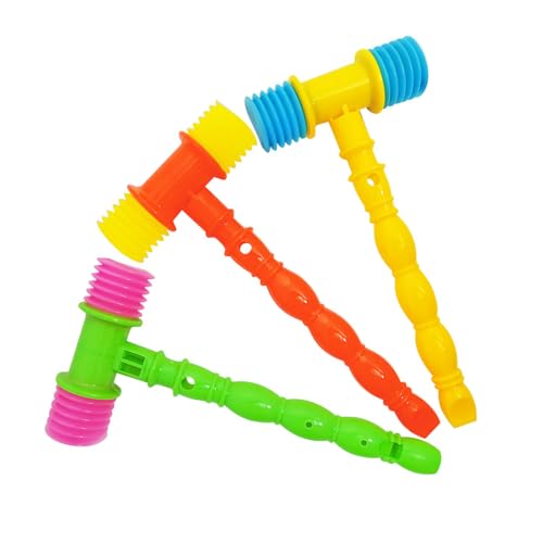 Zeiwohndc Sensorisches Spielzeug Quietschendes Hammerspielzeug Für Kinder Tragbares Plastik Percussion Spielzeugmusikinstrument Für Neugeborene von Zeiwohndc