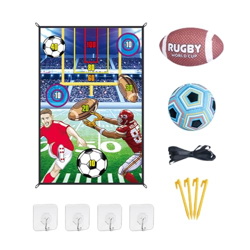 Zeiwohndc Spielzeug Fußballspiel Zum Werfen Und Fangen Für Kinder Hand Auge Koordination Und Outdoor Aktivitäten Für Pädagogisches Spielen Für Kinder von Zeiwohndc