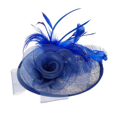 Schöner Fascinator-Hut, zartes britisches Leinen, Brauthut, Accessoire für Themenpartys und Feiern von Zemusinet