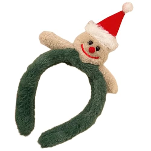 Zemusinet Weihnachtskostüm, Stirnband, Nikolausmütze, Bühne, Weihnachtsmannmütze, Kopfbedeckung, Geweih, Weihnachtsfeier, Requisiten, Geweih, Geschenk, Stirnband von Zemusinet