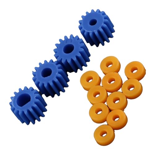 ZenithAur Plastikspindelgetriebe 26 pcs Sortiertes Kunststoff -Zahnrad -Kit für DIY -Modellauto -Roboter und Miniaturmotorsysteme 2 mm / 2,3 mm / 3mm / 3,17 mm / 4mm ZenithAur Plastikspindelgetriebe 26 pcs Sortiertes Kunststoff -Zahnrad -Kit für DIY -Modellauto -Roboter und Miniaturmotorsysteme 2 mm / 2,3 mm / 3mm / 3,17 mm / 4mm von ZenithAur