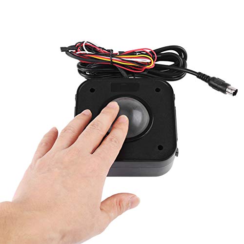 ZenithAur Round LED -Trackball 4,5 cm beleuchtet beleuchtete Trackball -PS / 2 -PCB -Anschluss für Spiele ZenithAur Round LED -Trackball 4,5 cm beleuchtet beleuchtete Trackball -PS / 2 -PCB -Anschluss für Spiele von ZenithAur