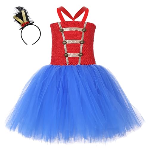 Kinder Weihnachten Halloween Tutus Kleid Prinzessin Kleid Mit Stirnband Urlaub Kleidung Zirkus Zirkusdirektoren Kostüme von Zenlir