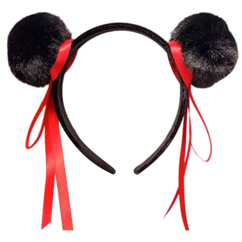 Zenlir Delicate Children's Stirnband Cosplay Hair Accessoires Pelzige Haarband Bietet Komfort Und Stile Für Jede Veranstaltung Oder Ausgabe von Zenlir