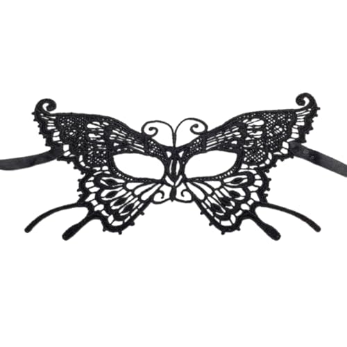 Zenlir Halloween Masquerade Maske Spitze Eyemask Venezianer Maske Für Karnevals Party Kostüm Halbe Gesichtsmaske Augenbinde Geschenke von Zenlir