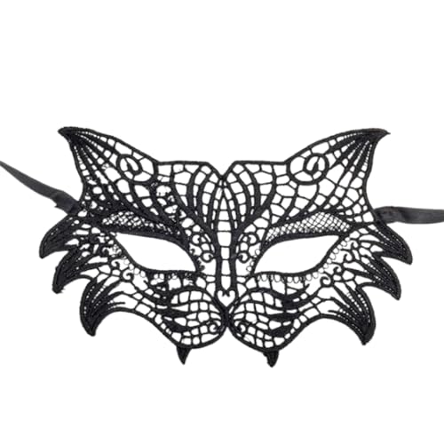 Zenlir Halloween Masquerade Maske Spitze Eyemask Venezianer Maske Für Karnevals Party Kostüm Halbe Gesichtsmaske Augenbinde Geschenke von Zenlir