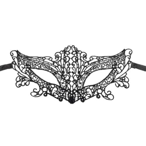 Zenlir Halloween Masquerade Maske Spitze Eyemask Venezianer Maske Für Karnevals Party Kostüm Halbe Gesichtsmaske Augenbinde Geschenke von Zenlir