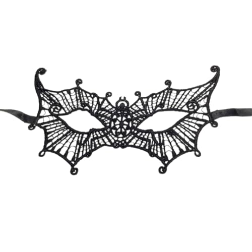 Zenlir Halloween Masquerade Maske Spitze Eyemask Venezianer Maske Für Karnevals Party Kostüm Halbe Gesichtsmaske Augenbinde Geschenke von Zenlir