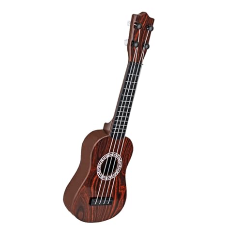 Zenlir Kids Ukulele Gitarrenspielzeug Mit Cartoon Muster Und Klarer Soundmusik Aufschlussinstrumentspielzeug Für Kinder Vorschulalter von Zenlir