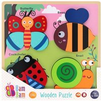 Bam Bam Holzgartenpuzzle 30x30x2 Folie 35 Bam Bam Holzgartenpuzzle 30x30x2 Folie 35 von Zentrada