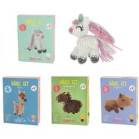 Haekel Set DIY, Tiere, gross, 4-fach sortiert Haekel Set DIY, Tiere, gross, 4-fach sortiert von Zentrada