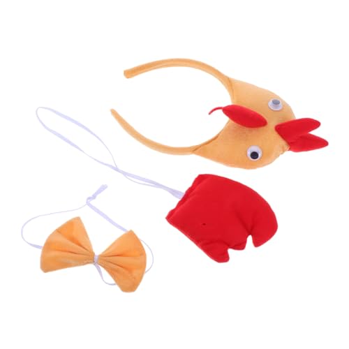 Zerodeko Huhn Huhn Haar Hoop Ostern Küken Stirnband Party Hahn Kostüm Stirnband Ostern Dress up Supplies von Zerodeko