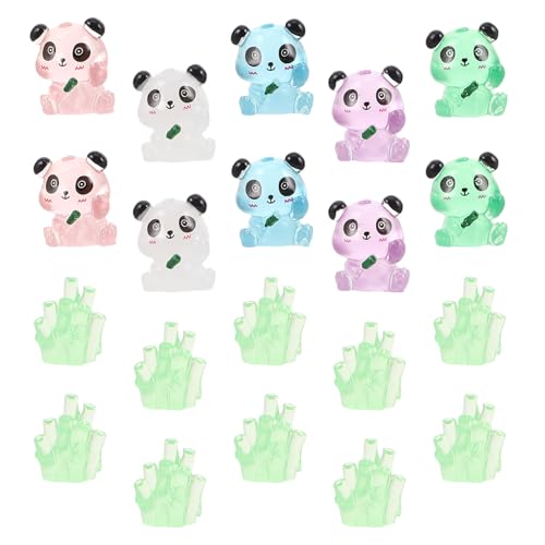 Zerodeko 1 Set leuchtende Harztiere, kleine leuchtende Panda-Figuren aus künstlichem Bambus für DIY-Projekte, dekorative Mini-Statuen für Kuchendekoration, Schreibtisch und Puppenhaus Zerodeko 1 Set leuchtende Harztiere, kleine leuchtende Panda-Figuren aus künstlichem Bambus für DIY-Projekte, dekorative Mini-Statuen für Kuchendekoration, Schreibtisch und Puppenhaus von Zerodeko