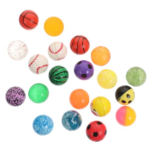 Zerodeko 20 Stück Teiliges Bunte Elastische Hüpfbälle aus Robustem Gummi Leichte Tragbare Springbälle für Geruchlos Flexibel und Sicher für Drinnen und Draußen Zerodeko 20 Stück Teiliges Bunte Elastische Hüpfbälle aus Robustem Gummi Leichte Tragbare Springbälle für Geruchlos Flexibel und Sicher für Drinnen und Draußen von Zerodeko